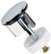 E2trade Tapón desplegable de Repuesto para Lavabo de baño de 40 mm, latón Resistente, Cromado