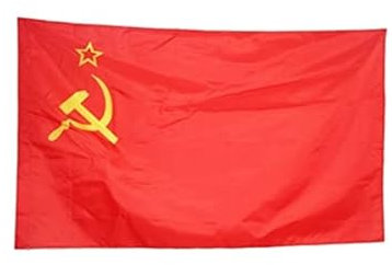 ZZSRJ Rote Flagge Union der sowjetischen sozialistischen Republiken Indoor Outdoor Sowjet Land Russland Wallendach Banner Dekoration Banner (Color : A, Größe : 90x150cm)