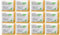 12 Months Supply Cetirizine Hayfever and Allergy Tablets 30 x 12 (30 x 2 in Each Box)