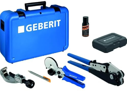 Geberit FlowFit Handpresszange im Koffer, 16-40 mm