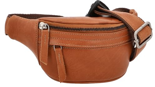 Gusti Leder Spencer Bauchtasche Damen Herren Hüfttasche Echtleder mit verstellbarem Gurt für Alltag Reise und Freizeit