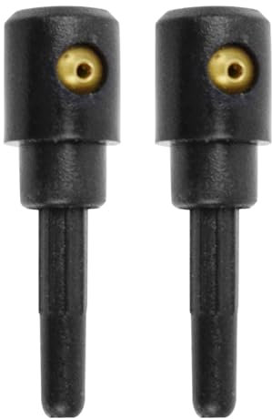 ZEMNLO Hinterer Wischerarm-Kippbolzen-Abdeckkappe, Unterlegscheibe, Düsendüse, for VW, for Passat B6 B7 2005–2007, 2008, 2009, 2010, 2011, 2012, 2013, 2014, 2015 Scheibenwaschdüsen(2pcs Nozzles)