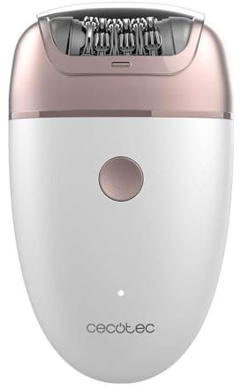Cecotec SkinCare Depil-Action One elektrisk epilator med 48 precisionspincetter. Tar bort hår vid roten, magnetiskt avtagbart huvud, 2 hastigheter och skyddskåpa.