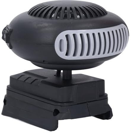Portable Space Heater, Battery Powered 170W with Dual USB Charging 2 Temperature Settings 360° Adjustable Angle for Workshops Factories Garages Sheds Home Offices