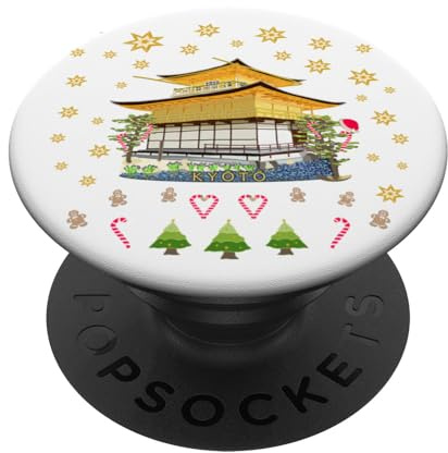 Kyoto, Kinkaku-ji, Golden Pavilion, Japan, Christmas PopSockets Adhesive PopGrip