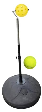 LIXSAZSE Allenatore di tennis indoor Allenatore di swing tennis Aiuta l'esperienza auto-allenamento con attrezzatura allenamento Rebounder per auto-allenamento indoor per principianti