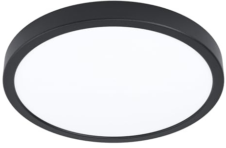 EGLO Smart Home LED Deckenlampe Argolis-Z, Deckenleuchte außen | Aufbauleuchte dimmbar, Alu und Kunststoff in weiß, warmweiß-kaltweiß, IP44, Ø 28,5 cm