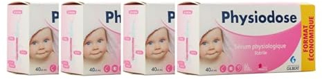 Gilbert Physiodose, steriles physiologisches Serum 4 x 40 Einzeldosen