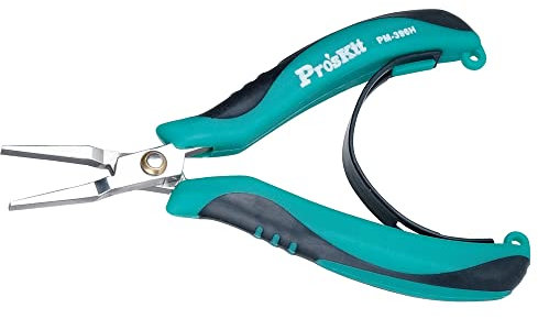 PM-396H - Alicates planos de acero inoxidable para reparación de productos electrónicos