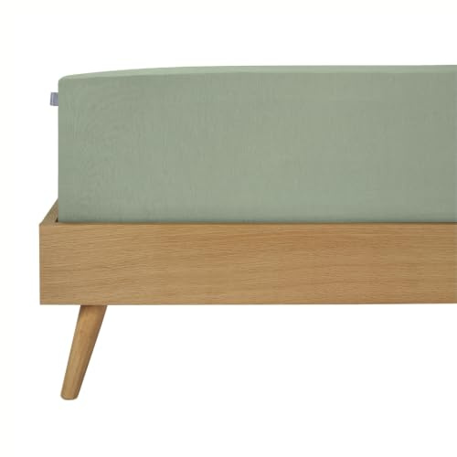 Schiesser Spannbettlaken Elli - 97/3-180 x 200 cm - Hellgrün