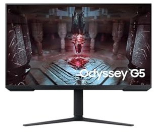 Samsung Display 32' LS32DG500EUXEN Gaming Odyssey G5 WQHD 2560x1440 IPS 1ms 350cd/m² 165Hz girevole