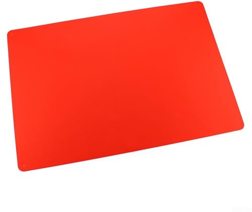 Silikonmatte, Wärmedämmung, rutschfeste Unterlage, groß, 40 x 30 cm, Rot