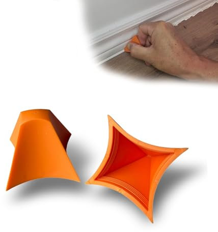 dinghaole Lot de 2 outils en silicone, outil de calfeutrage, outil de retrait de joint, outil de retrait de joint, outil de calfeutrage en silicone, outil de couture en silicone réutilisable