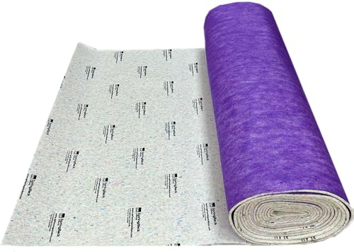 IMPERIAL STUDIOS 8mm Thick Carpet Underlay - Luxurious PU Foam Rolls (5m²) - Thermal & Sound Insulation Padding for Floor, Hard Wearing, UK Manufactured Luxury Feel Flooring
