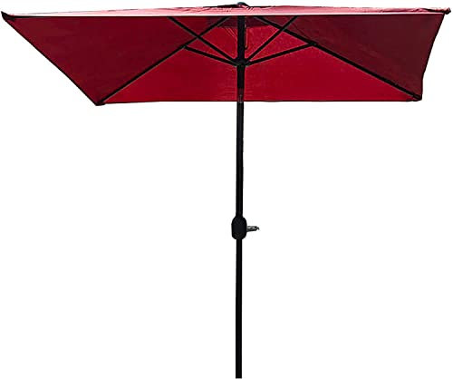 HUIBBGO Petit Parasol carré de 2 m, Parasol de Table de marché étanche, Pare-Soleil pour Jardin/Plage/Cour/Piscine extérieur