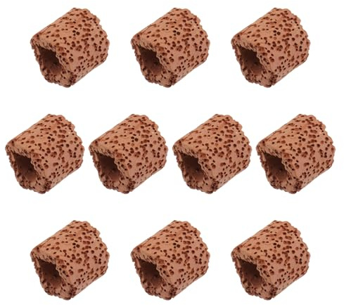 Levemolo 10 pièces Anneaux de Fixation pour Plantes Aquatiques Lot de Support pour Aquarium Maintien Pratique des Herbes Eau Réservoir Poisson Décoration Paysage Aquascaping