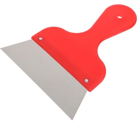 DEARMAMY Herramienta Manual para Papel Tapiz de Acero Inoxidable Guía para Cortar y Alisar Bordes Removedor Multifuncional para Aplicar y Despegar Papel Tapiz Uso Profesional en