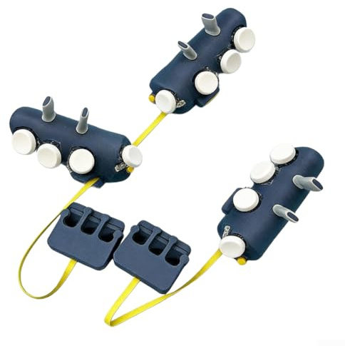 Hochleistungs-Game-Controller-Tasten, für Tablets und iPads, 6 Tasten, 15 x 10 x 5 cm