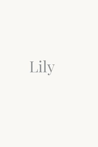 Lily: A Personalized Notebook