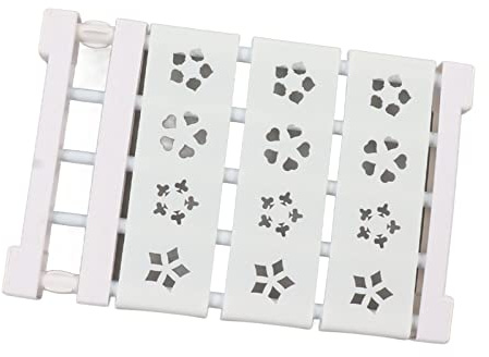 Bewinner Étagère de Tension Extensible pour Placard sans Perçage, Séparateur Télescopique pour Organisateur de Garde-Robe 38 à 55 Cm, étagère en Tube d'acier Robuste de 20 Kg pour Placard, Armoire,