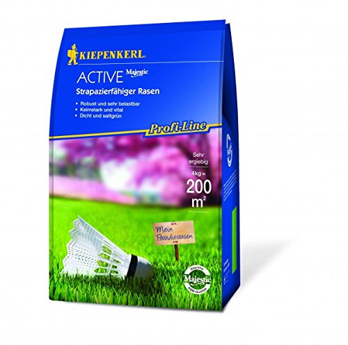 Rasensamen - Profi-Line Active - Strapazierfähiger Rasen (4 kg) von Kiepenkerl