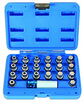 LASER TOOLS 6276 Steckschlüsseleinsatz Radmutter/-Bolzen Kompatibel mit BMW 3 Touring E91 361330 361335