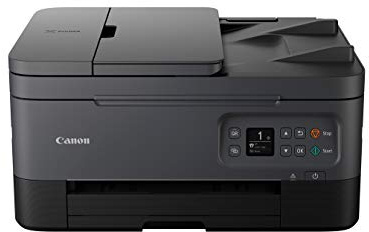 Canon Pixma TS7450 Impresora Multifunción 3 en 1, Sistema de Inyección de Tinta, Impresión, Escaneo y Copia, WiFi, Impresión a Doble Cara, ADF de 35 Hojas, Cartuchos Fine, Barra de Estado LED, Negro