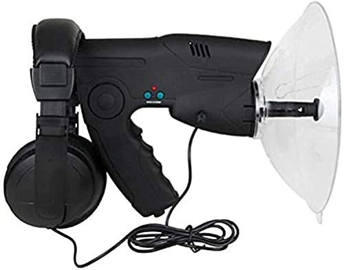 MYVVKIA Monokulares Parabolmikrofon, Schallverstärker-Ohrbionisches Teleskop zur Vogelbeobachtung, Bionic Ear-Teleskop mit großer Reichweite und 200 m für große Entfernungen