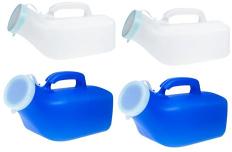 HAPINARY Lot De 4 Urinoirs Portables En Plastique Pour Hommes