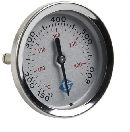 Thermomètre de barbecue pour barbecue Spirit 200 et 300, convient pour les barbecues Genesis, en acier inoxydable, 75 à 300 °C, Ø 46 mm