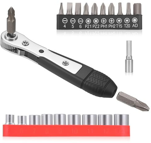 JiuXinYuKeJi 1/4 PH2 Offset Magnetic Phillips Screwdriver,High Torque