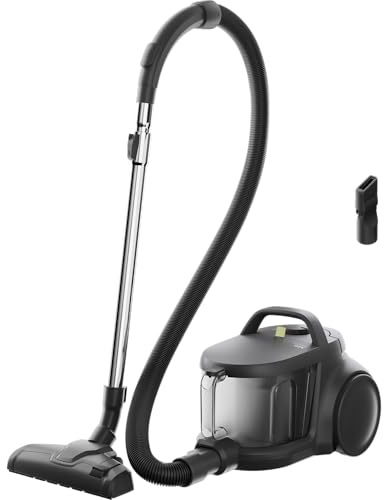 AEG Aspirador Trineo AL31C1DG sin Bolsa 850W, Filtro HEPA, Depósito 2L, 2 Accesorios, 8 Metros Radio de acción, Cable 5m