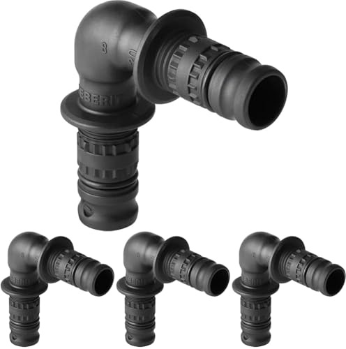 Geberit Mepla Winkel 90 Grad d 16 (PVDF) 621271005 (Packung mit 4)