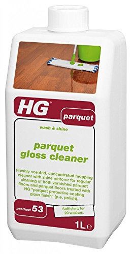HG parkett glansrengöring (tvätt och glans) (produkt 53) 1 L