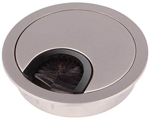 1 x SO-Tech® Passacavo Rosetta Passacavo in Metallo Superficie Acciaio Inox Opaco! Attenzione – Nuovo Diametro Incasso Ø