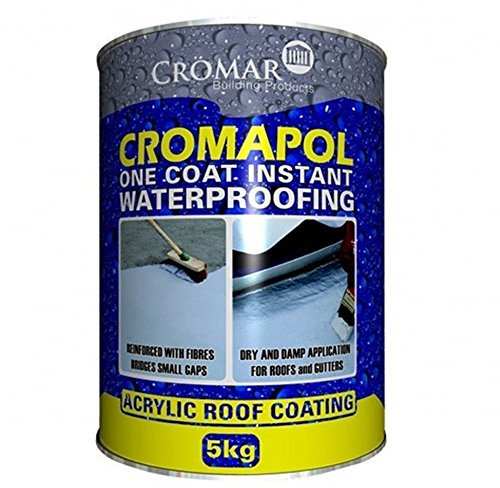 Cromapol Acrylic Waterproofing Coating Grey - 5 KG