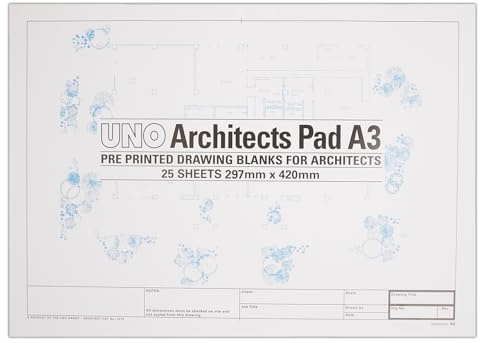 A3 Architektenpapier (Block 25 Blätter)