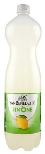 San Benedetto Limone, Bevanda Gassata, 1500 ml Dissetante e Frizzante, a Basso Contenuto di Zuccheri