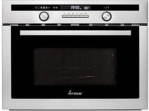 Micro onde encastrable 60 cm | 44L | 3,35kW | Fonction pizza | Gril | Air chaud | Timer automatique | Double Vitrage d'isolation thermique | EBM4502ED