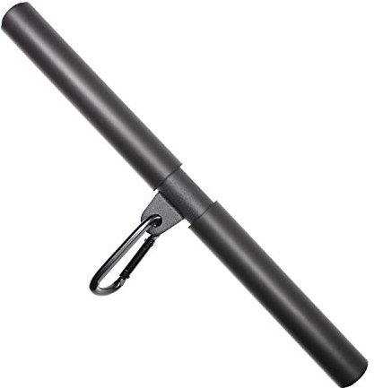 Topfinder Straight Bar Multi Gym Cable Attachments DIY LAT Pull Down Handles Bicep Tricep Bar with Carabiner
