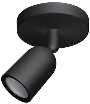 Spot LED en Saillie Orientable NOIR pour Ampoule GU10 - SILAMP