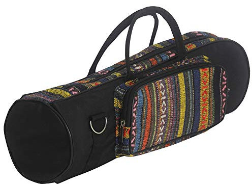 Trompetentasche im ethnischen Stil, wasserdichte Oxford-Tragegrifftaschen, Reißverschlusstasche