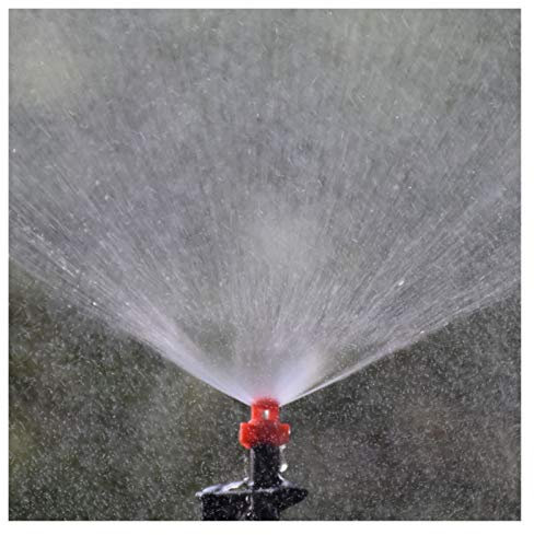 Irrigatore da giardino Ugelli for nebulizzazione da giardino a 90/180/360 gradi, irrigatori da giardino a rifrazione, con piante di irrigazione a goccia di supporto for irrigazione 150 pezzi (Color :