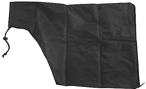 Sacco per Aspirapolvere per Foglie, Sacco di Ricambio per Soffiatore per Foglie 60x44 Cm Sacco per Soffiatore per Foglie Nero Sacco Inferiore per Raccolta Foglie di Ricambio