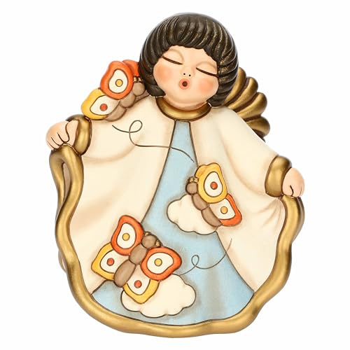 THUN, Angelo Limited Edition 2024 in Ceramica Decorata a Mano, Versione Grande, 15.5 x 13 x 19 cm h