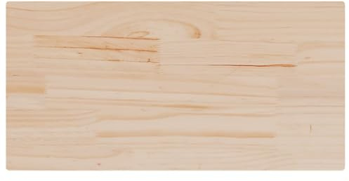 vidaXL Piani Tavolo 2 pz 90x45x1,7 cm Rettangolare Legno Massello Pino