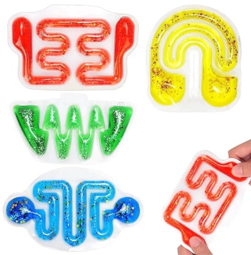 ARONRAVE Sensorik Spielzeug, 4 Stück Autismus Squeeze Spielzeug Antistressspielzeug zum Quetschen und Kneten ADHS und Autismus Spielzeug