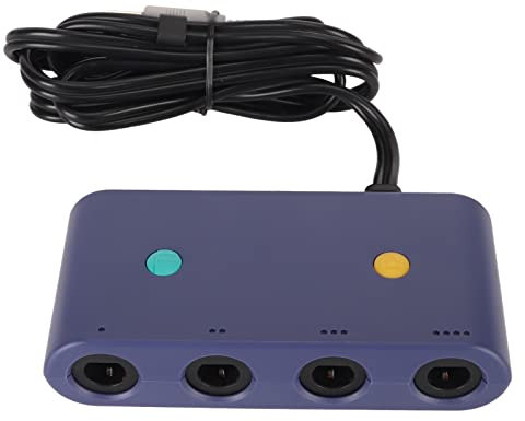 Ausla Controller Adapter, to PC Converter for WiiU USB PC, Supports Turbo Boost Function, 150cm Cable Included