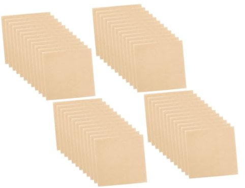 OFFSCH 500pcs Parchment Paper Sheets Nonstick Baking Paper for Hamburger Patties, Cookies, and Cakes Food Safe Oil Resistant for Kitchen Use