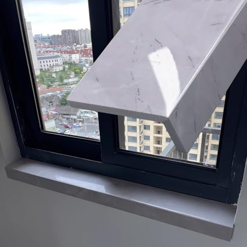 Pannello protettivo per davanzale della finestra, in PVC acrilico, per camera da letto, balcone, dimensioni personalizzate (L150 cm x W20 cm)